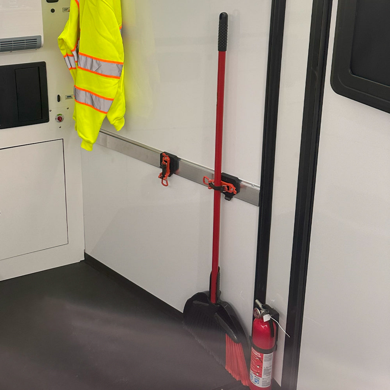 CORE Rail Broom / Shovel / Cord Strap Holder